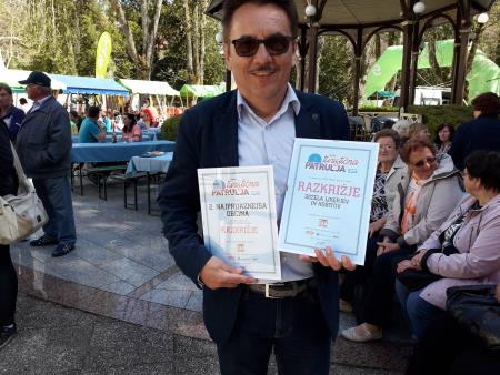 V okviru akcije Turistična patrulja Občina Razkrižje prejela dve priznanji 1